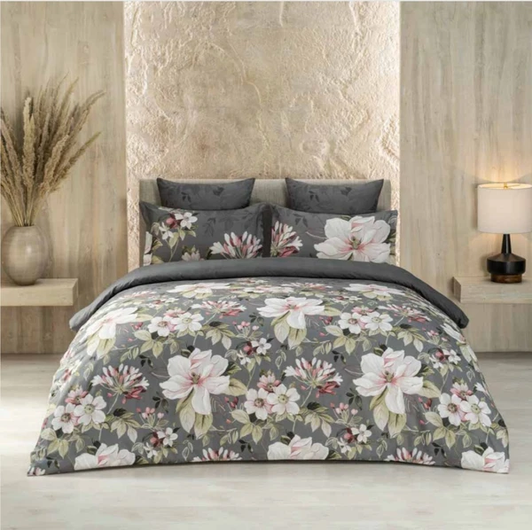 Ddecor King Size Cotton Bedsheets with 4 Pillow covers