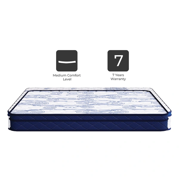 Kurlon Spine Therapy 6 Inch Orthopedic Mattress Memory Foam Bonded Mattresses - 72 X 66, 6 Inch Thickness
