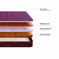 Kurlon Mattress Kurlobond 6 Inch Mattress Best Coir Mattress - 78 X 72, 6 Inch Thickness