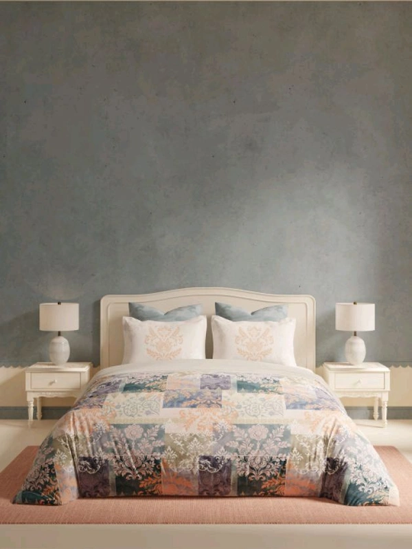 Ddecor Bedsheet King Size Double bed Sheet With 4 Pillow Covers - 2.74 M X 2.74 M