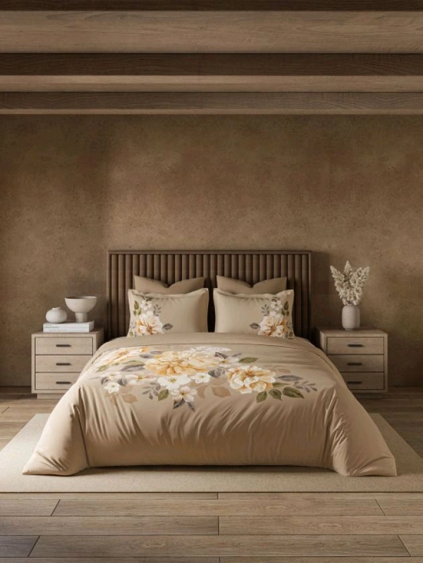Ddecor King Size Cotton Bedsheets - 2.74 M X 2.74 M