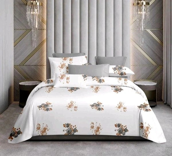 Super King Size Bedsheets 120 inch X 120 inch with 2 pillow covers - 3.00 X 3.00 Mtr