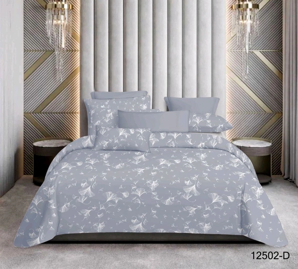 Super King Size Bedsheets 120 inch X 120 inch with 2 pillow covers - 3.00 X 3.00 Mtr