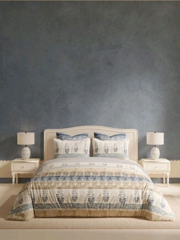 Ddecor Bedsheet King Size Double bed Sheet With 4 Pillow Covers - 2.74 M X 2.74 M