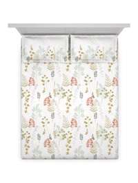 Ddecor double bed cotton bedsheets - 2.24 M X 2.54 M