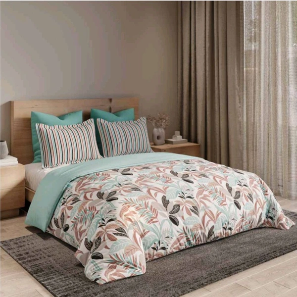 Ddecor double bed cotton bedsheets - 2.24 M X 2.54 M