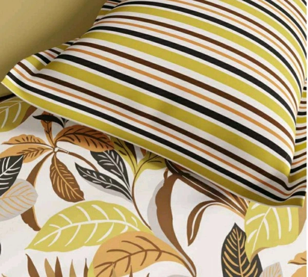 Ddecor Double Bed Cotton Bedsheets - 2.24 M X 2.54 M