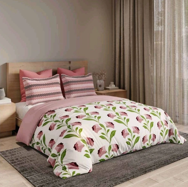 Ddecor Double Bed Cotton Bedsheets - 2.24 M X 2.54 M