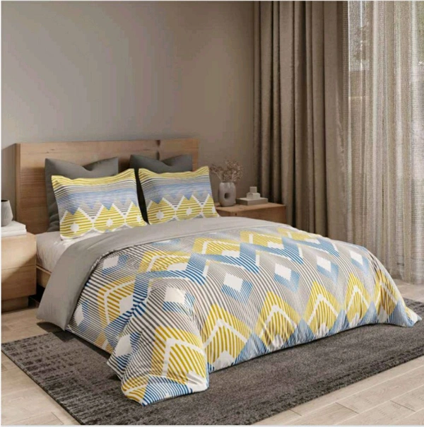 Ddecor Double Bed Cotton Bedsheets - 2.24 M X 2.54 M