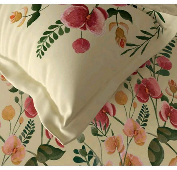Ddecor King Size Cotton Bedsheets - 2.74 M X 2.74 M