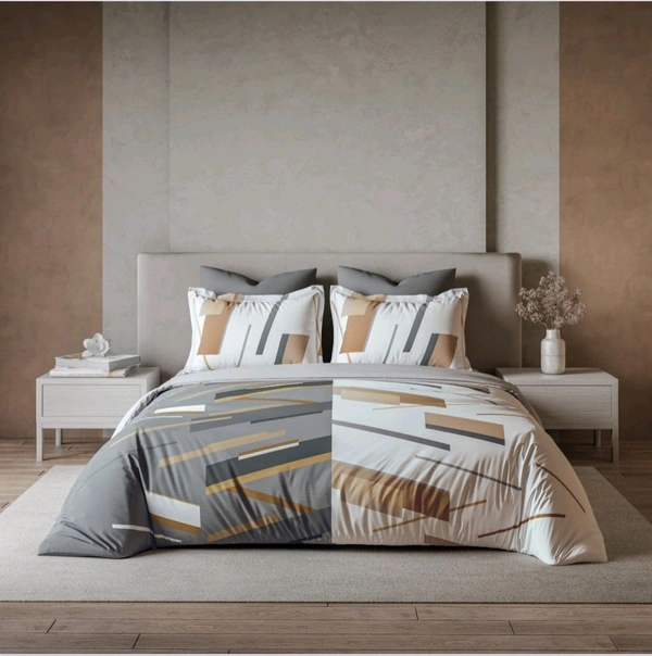 Ddecor Double Bed Cotton Bedsheets - 2.24 M X 2.74 M