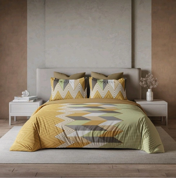 Ddecor Double Bed Cotton Bedsheets - 2.24 M X 2.74 M