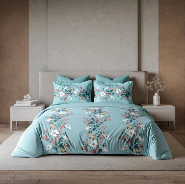 Ddecor Double Bed Cotton Bedsheets - 2.24 M X 2.74 M