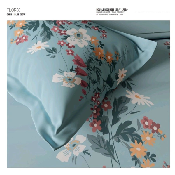 Ddecor Double Bed Cotton Bedsheets - 2.24 M X 2.74 M