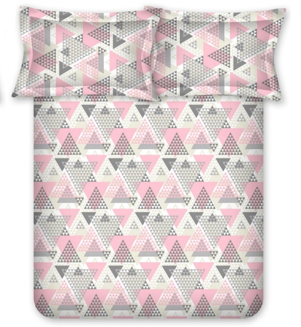Bombay Dyeing Double bed Cotton Bedsheets - 2.24 M X 2.54 M