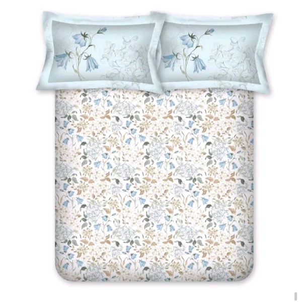 Bombay Dyeing King size Cotton Bedsheets - 2.74 M X 2.74 M