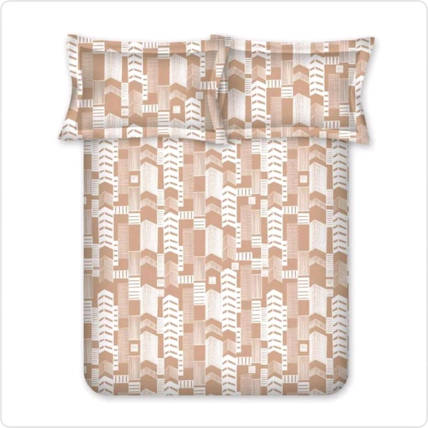 Bombay Dyeing Double bed Cotton Bedsheets - 2.24 M X 2.54 M