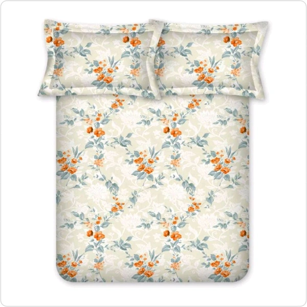 Bombay Dyeing Double bed Cotton Bedsheets - 2.24 M X 2.54 M