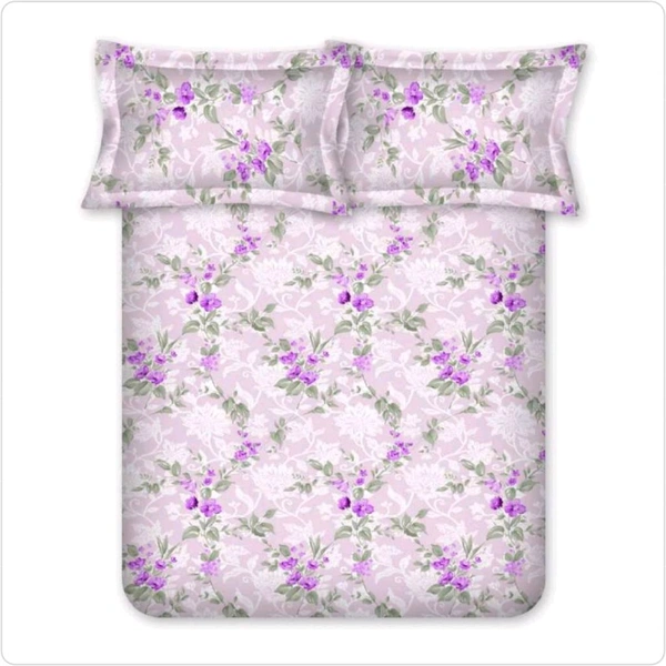 Bombay Dyeing Double bed Cotton Bedsheets - 2.24 M X 2.54 M