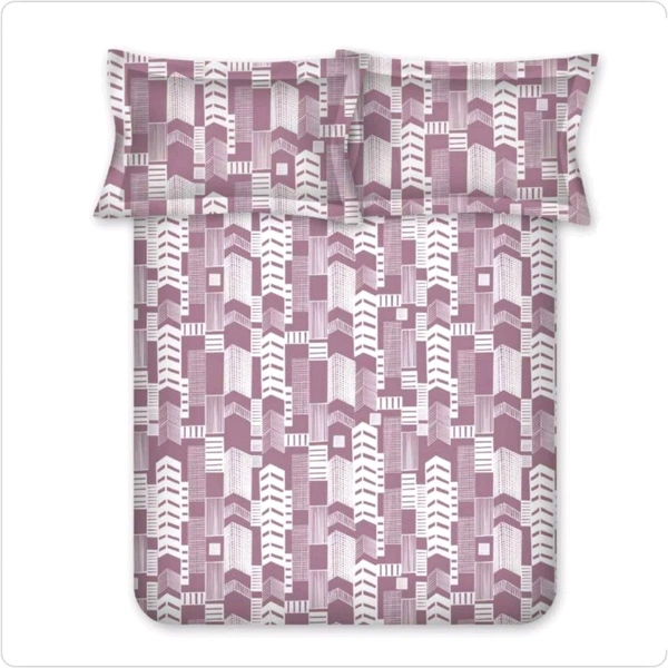 Bombay Dyeing Double bed Cotton Bedsheets - 2.24 M X 2.54 M