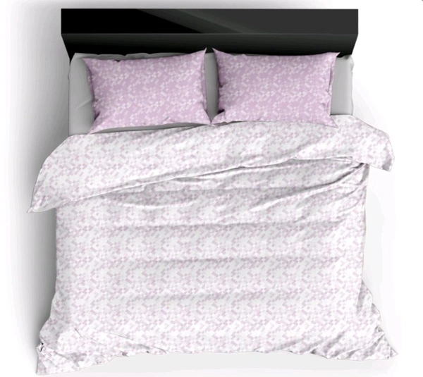 2 Single Cotton Bedsheets 60" X 100" With 2 Pillow Covers - 1.50 M X 2.54 M - 2pc