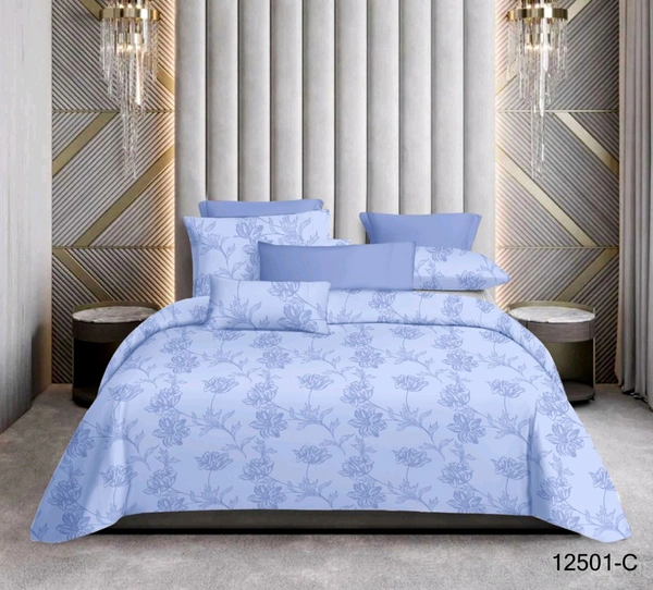 Pure Cotton King Size Double Bedsheet 10 Feet X 10 Feet - 3.00 M X 3.00 M