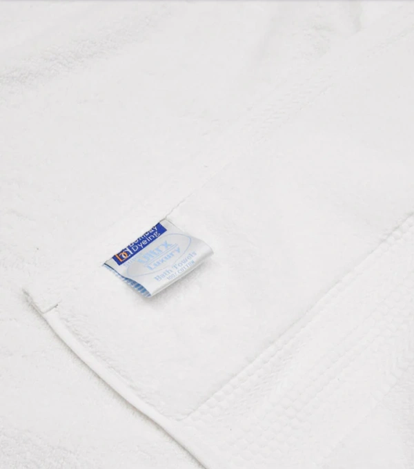 Bombay Dyeing Cotton Towel Super Ultrx 650 Gsm Bath Towel White - 75 Cm X 150 Cm