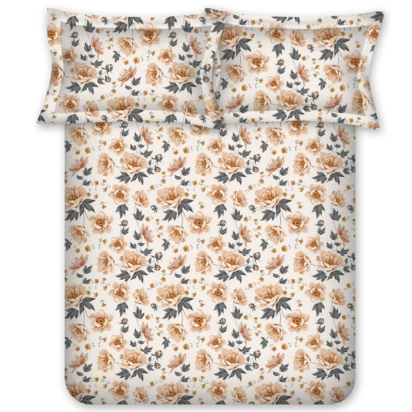 Bombay Dyeing Single Bed Cotton Bedsheets - 1.50 M X 2.24 M, Design B