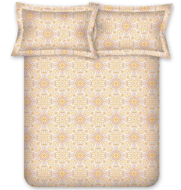 Bombay Dyeing Single Bed Cotton Bedsheets - 1.50 M X 2.24 M, Design B