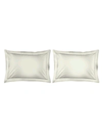 Arvind King size BedSheet Plain 400 Tc Cotton Double Bed sheet Heavy Tc 108" X 108" Ivory Colour  - 2.74 M X 2.74 M