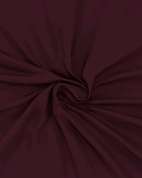Portico Bedsheet King Size Maroon Plain Bedsheet Heavy Tc 108 X 108 Inch - 2.74 M X 2.74 M