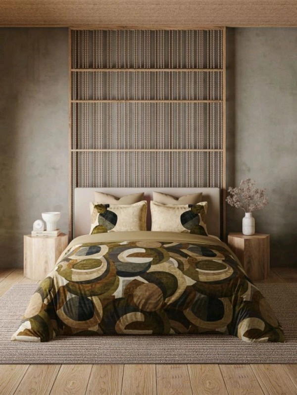 Ddecor Super King Size Bedsheet 10 Feet X 10 Feet With 2 Pillow Covers Cotton Bed Sheet  - 3.00 M X 3.00 M