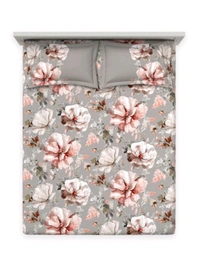 Ddecor Super King Size Bedsheet 10 Feet X 10 Feet With 2 Pillow Covers Cotton Bed Sheet  - 3.00 M X 3.00 M