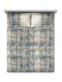 Ddecor Super King Size Bedsheet 120 Inch X 120 Inch With 2 Pillow Covers Cotton Bed Sheet  - 3.00 M X 3.00 M