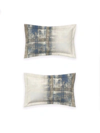 Ddecor Super King Size Bedsheet 120 Inch X 120 Inch With 2 Pillow Covers Cotton Bed Sheet  - 3.00 M X 3.00 M