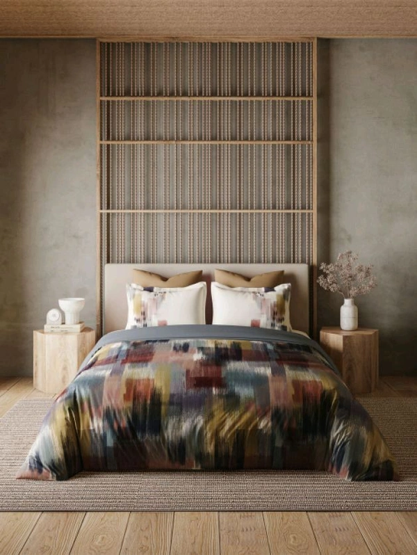 Ddecor Super King Size Bedsheet 3 Meter X 3 Meter With 2 Pillow Covers Cotton Bed Sheet  - 3.00 M X 3.00 M