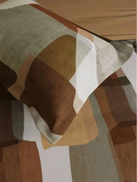 Ddecor Super King Size Bedsheet 3 Meter X 3 Meter With 2 Pillow Covers Cotton Bed Sheet  - 3.00 M X 3.00 M