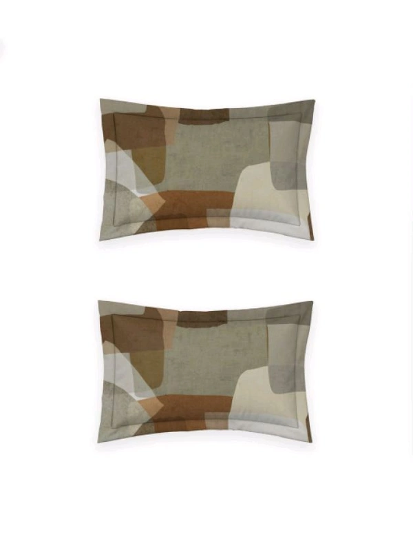 Ddecor Super King Size Bedsheet 3 Meter X 3 Meter With 2 Pillow Covers Cotton Bed Sheet  - 3.00 M X 3.00 M