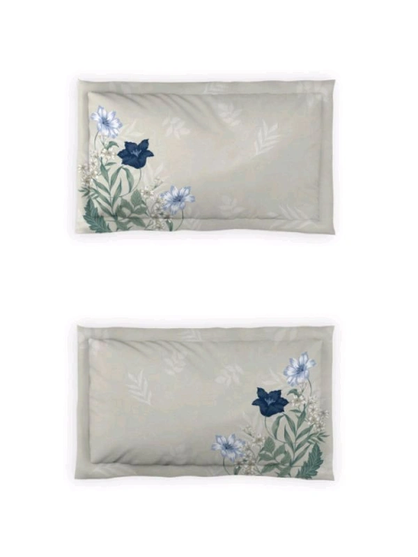 Ddecor Super King Size Bedsheet 3 Meter X 3 Meter With 2 Pillow Covers Cotton Bed Sheet  - 3.00 M X 3.00 M