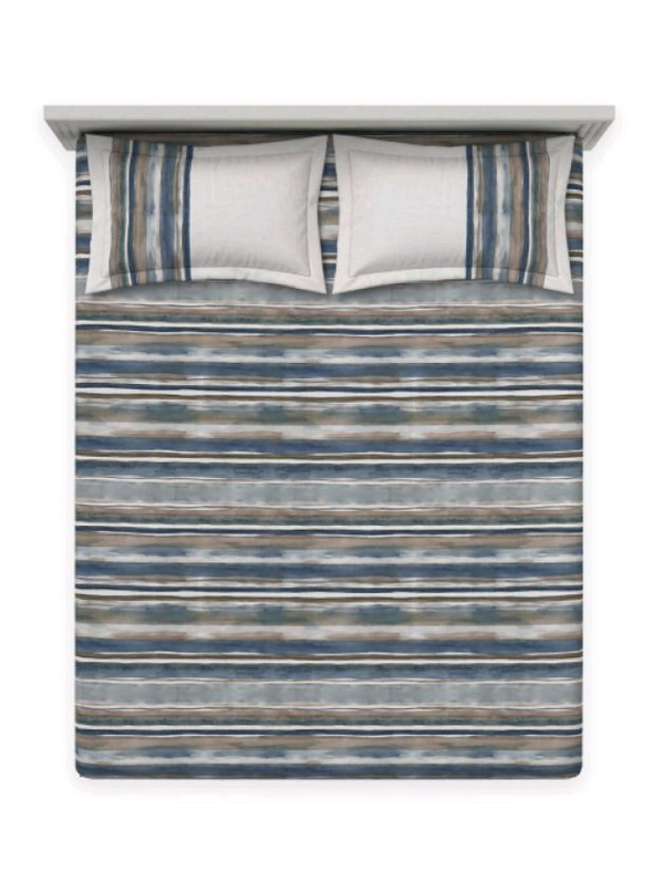 Ddecor Super King Size Bedsheet 3 Meter X 3 Meter With 2 Pillow Covers Cotton Bed Sheet  - 3.00 M X 3.00 M