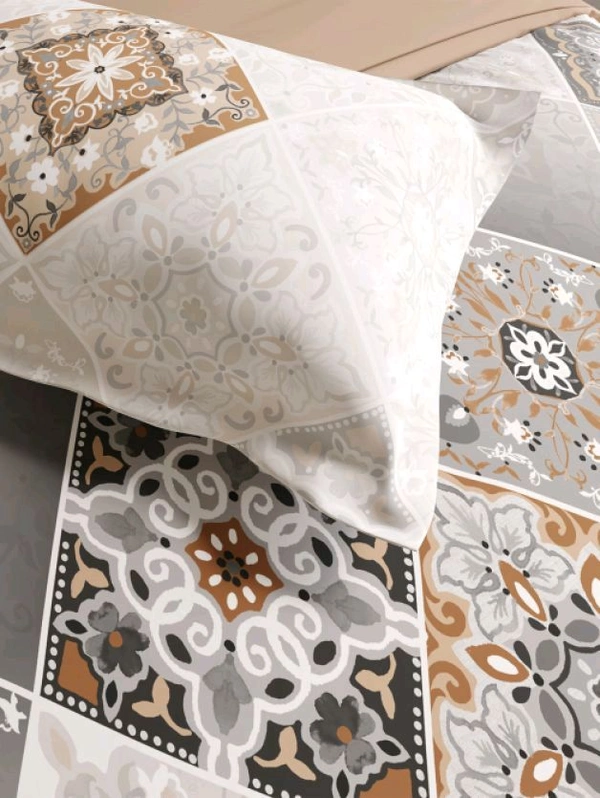 Ddecor King Size Double Bedsheets Cotton 108 Inch X 108 Inch With 2 Pillow Cover  - 2.74 M X 2.74 M