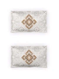 Ddecor King Size Double Bedsheets Cotton 108 Inch X 108 Inch With 2 Pillow Cover  - 2.74 M X 2.74 M