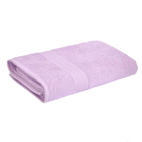 Bombay Dyeing Tulip Cotton Towel Lilac Colour 75 Cm X 150 Cm Large Towel  - 75 Cm X 150 Cm