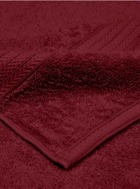 Bombay Dyeing Tulip Cotton Towel Maroon Colour 75 Cm X 150 Cm Large Towel  - 75 Cm X 150 Cm
