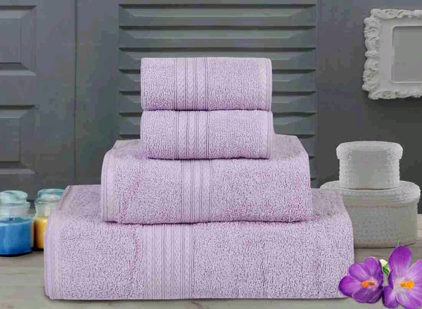 Bombay Dyeing Towel Set Tulip 4 Pc Set Cotton Towel 