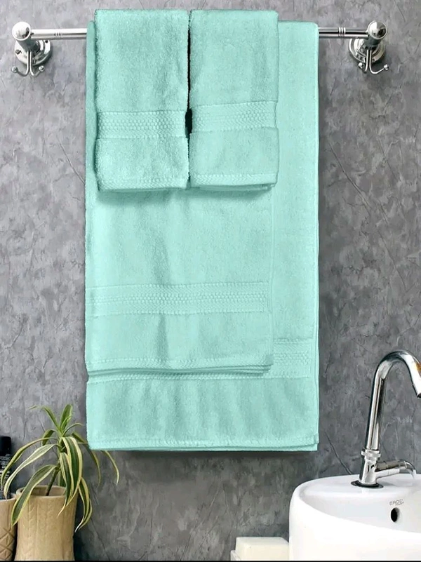 Bombay Dyeing Towel Set Tulip 4 Pc Set Cotton Towel 