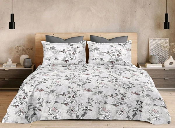 Pure Cotton King Size Bed Sheet Double Bedsheet 108 Inch X 108 Inch  - 2.74 M X 2.74 M