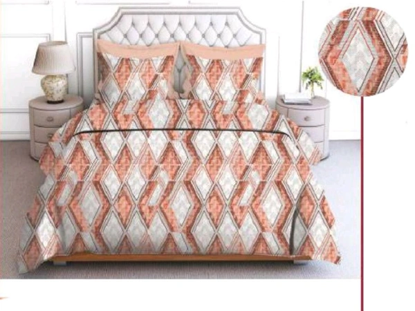 Pure Cotton King Size Bed Sheet Double Bedsheet 108 Inch X 108 Inch - 2.74 M X 2.74 M