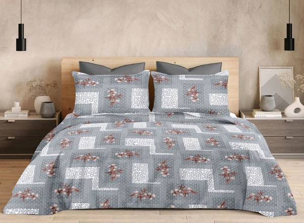 Pure Cotton King Size Bed Sheet Double Bedsheet 108 Inch X 108 Inch  - 2.74 M X 2.74 M