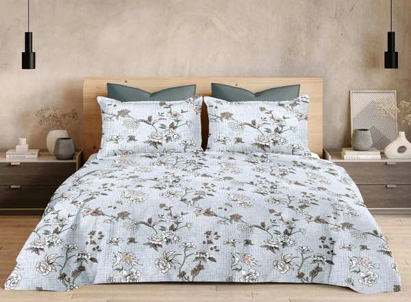 Pure Cotton King Size Bed Sheet Double Bedsheet 9 Feet X 9 Feet - 2.74 M X 2.74 M